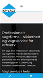 Mobile Screenshot of kp-vagt.dk